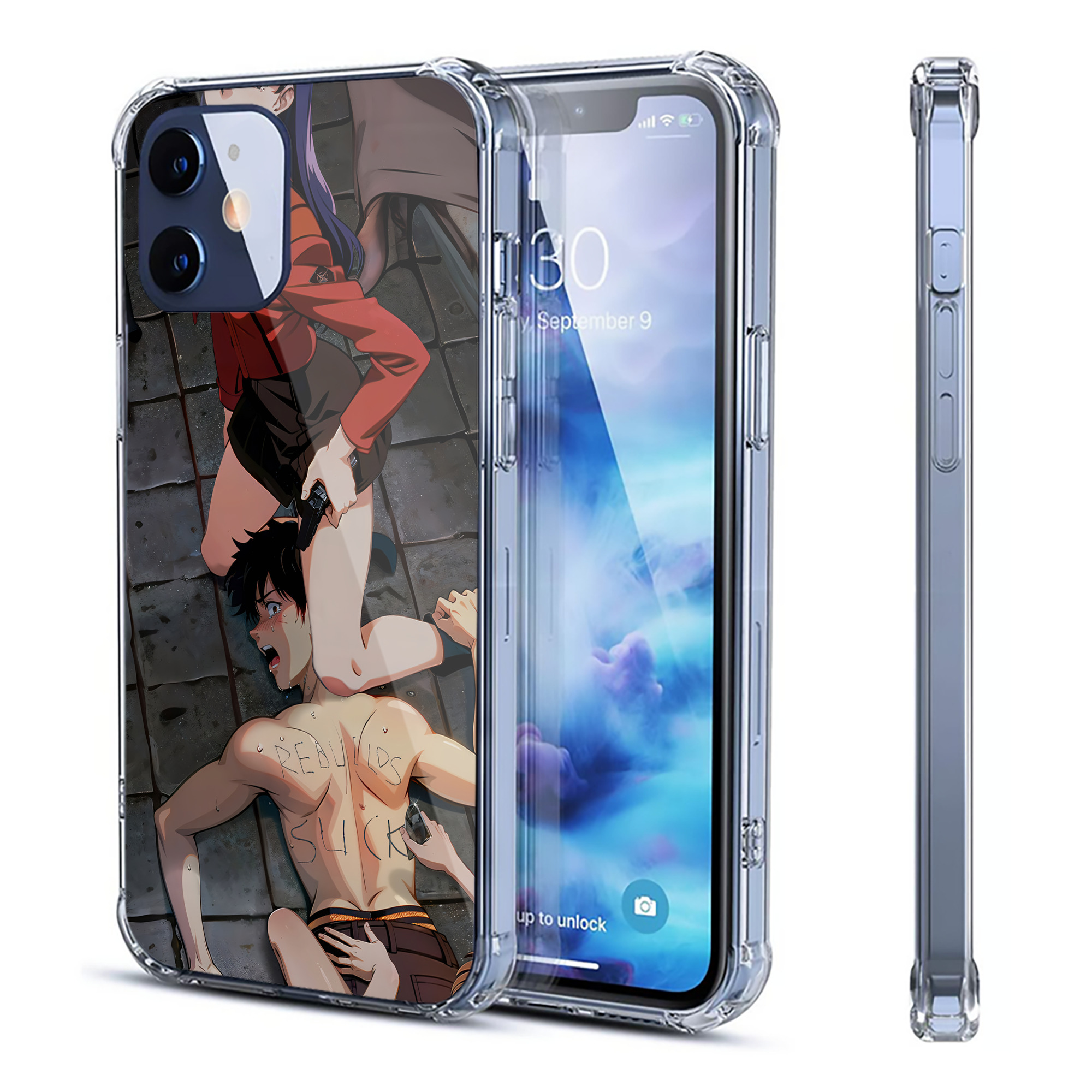 （画像用） EVA 新世紀エヴァンゲリオン 【iPhone 12シリーズ対応】透明スマホケース（クリアソフトケース）